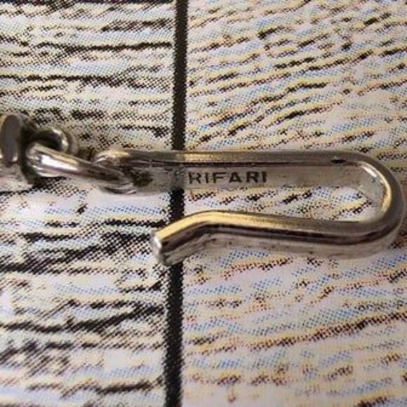 Trifari Double Strand Light Champagne Tone Faux Pearl Necklace 13"L + 2"Ext. - Picture 2 of 6